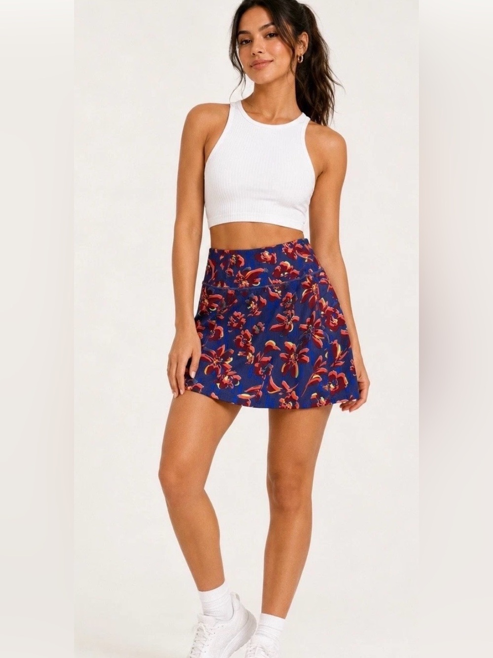 Athleta Salutation Stash High Rise Skort Sz S